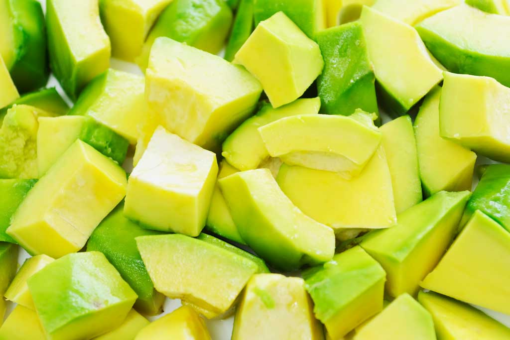 Diced avocado